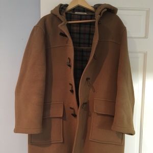 Men’s Burberry Wool Toggle Coat - like new!